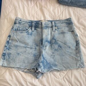 Light Blue Denim Women's Shorts